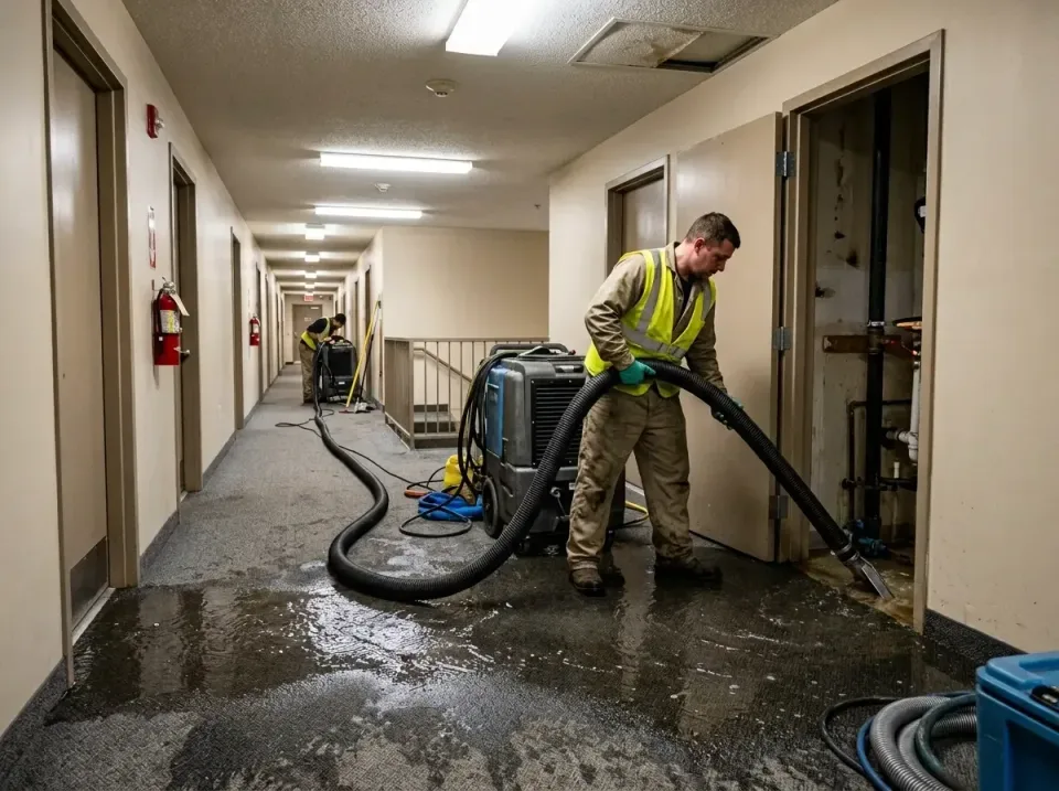 multi-unit-apartment-hallway-f-005 — frequently asked questions, Emergency Burst Pipe Water Extraction & Removal in Circle D…